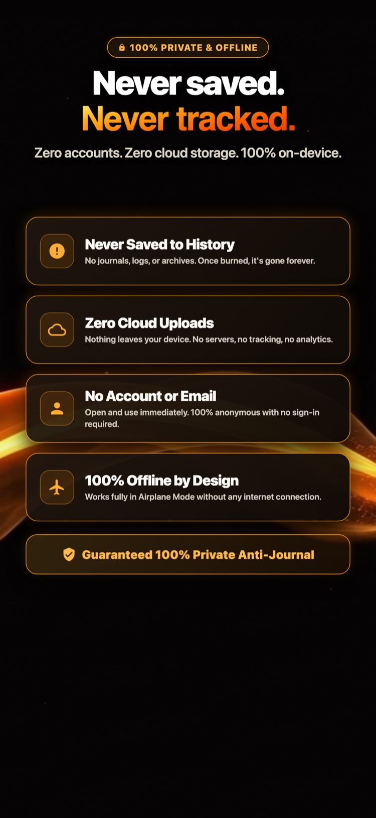 Thought Ease - 100% Private and Offline